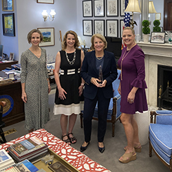 Sen Capito with Sara Amundson, Tracie Letterman and Jocelyn Ziemian - 2021 Humane Awards